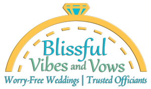 Blissful Vibes and Vows Logo